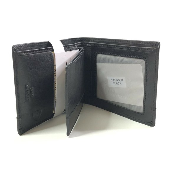 Spikes And Sparrow Premium Leather Mens Wallet - Picture 6 of 12